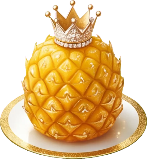 Golden Pineapple Crown &mdash; Tropical Legendary