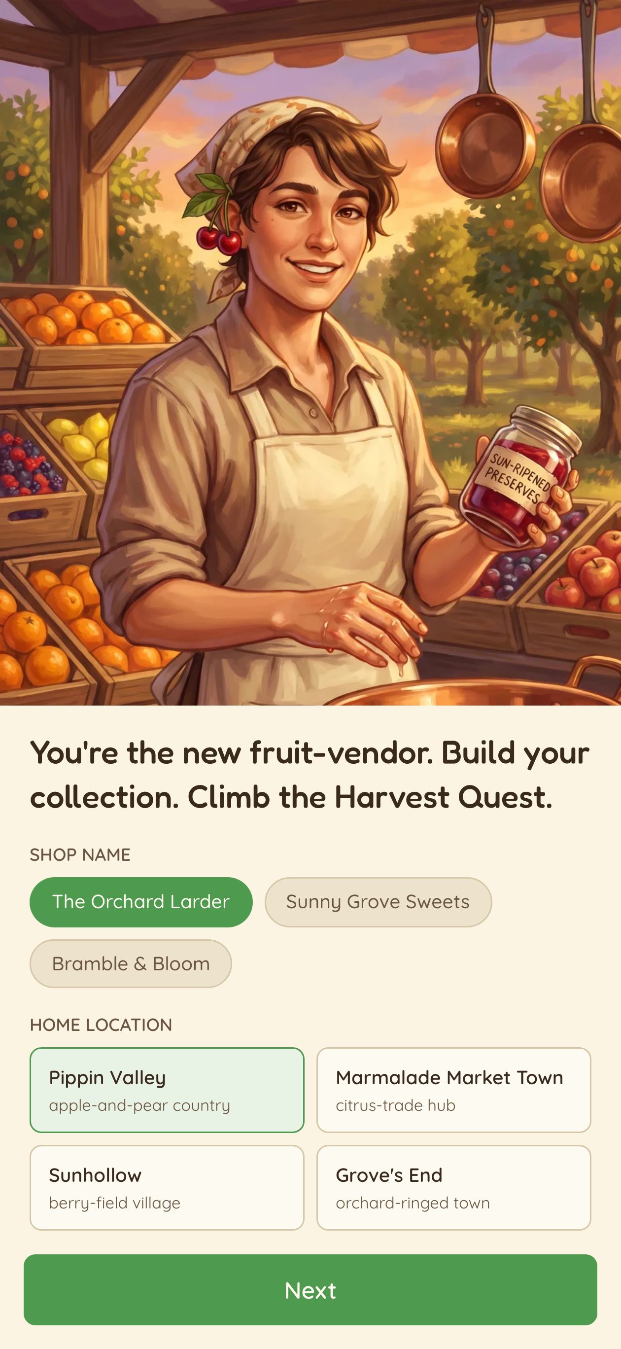Onboarding welcome