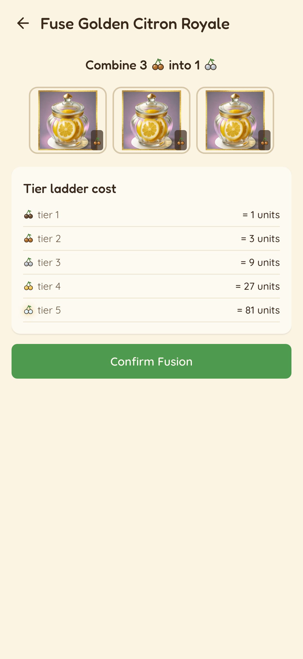 Fusion screen